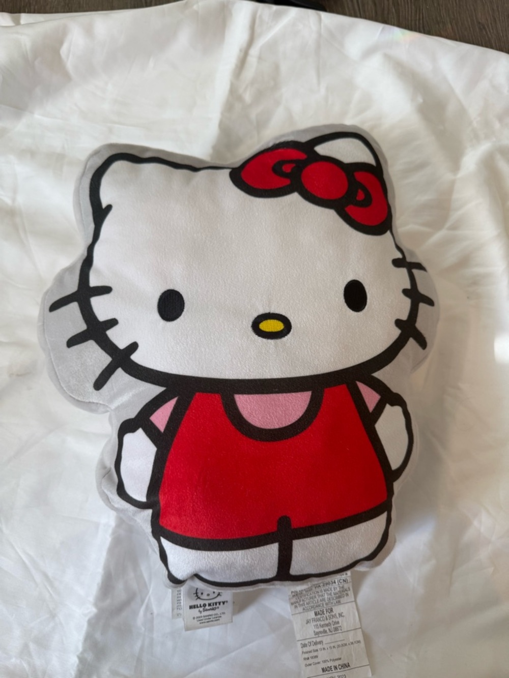 Sanrio Hello Kitty Plush - White with Red Bow